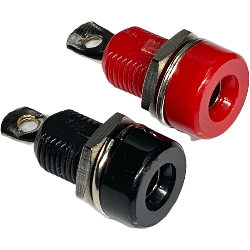 CESS Banana Female Jack Socket - 4mm Banana Socket Soldering type (10 PACK) - Image 1